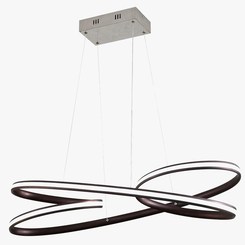 Nordic circular dimmable LED pendant light