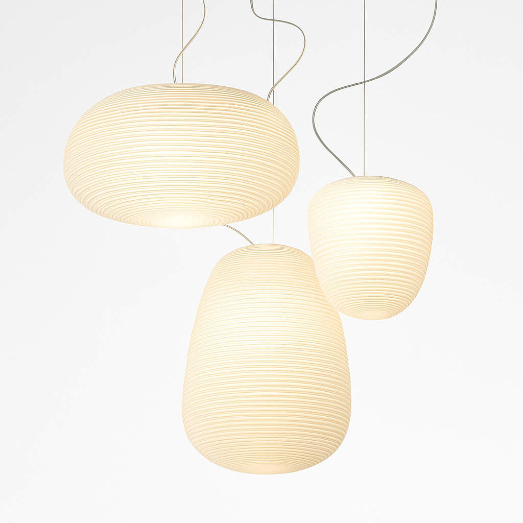 Creative glass pendant light for modern interior decor