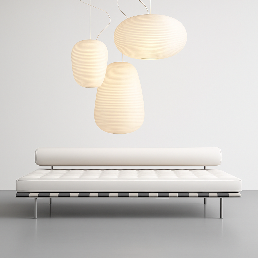 Creative glass pendant light for modern interior decor