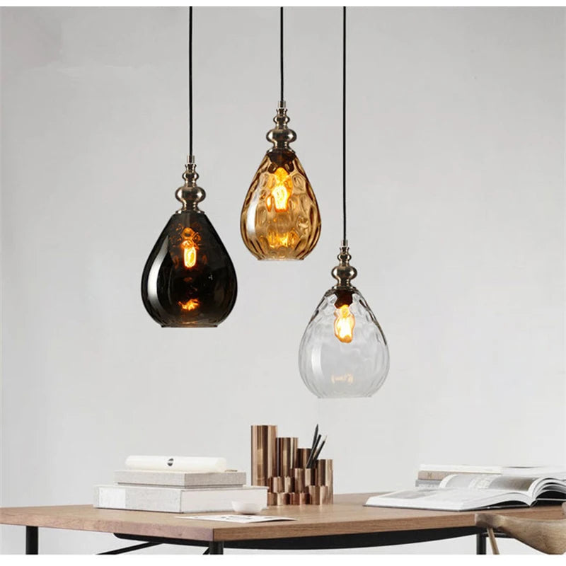 Creative LED pendant light for various indoor spaces