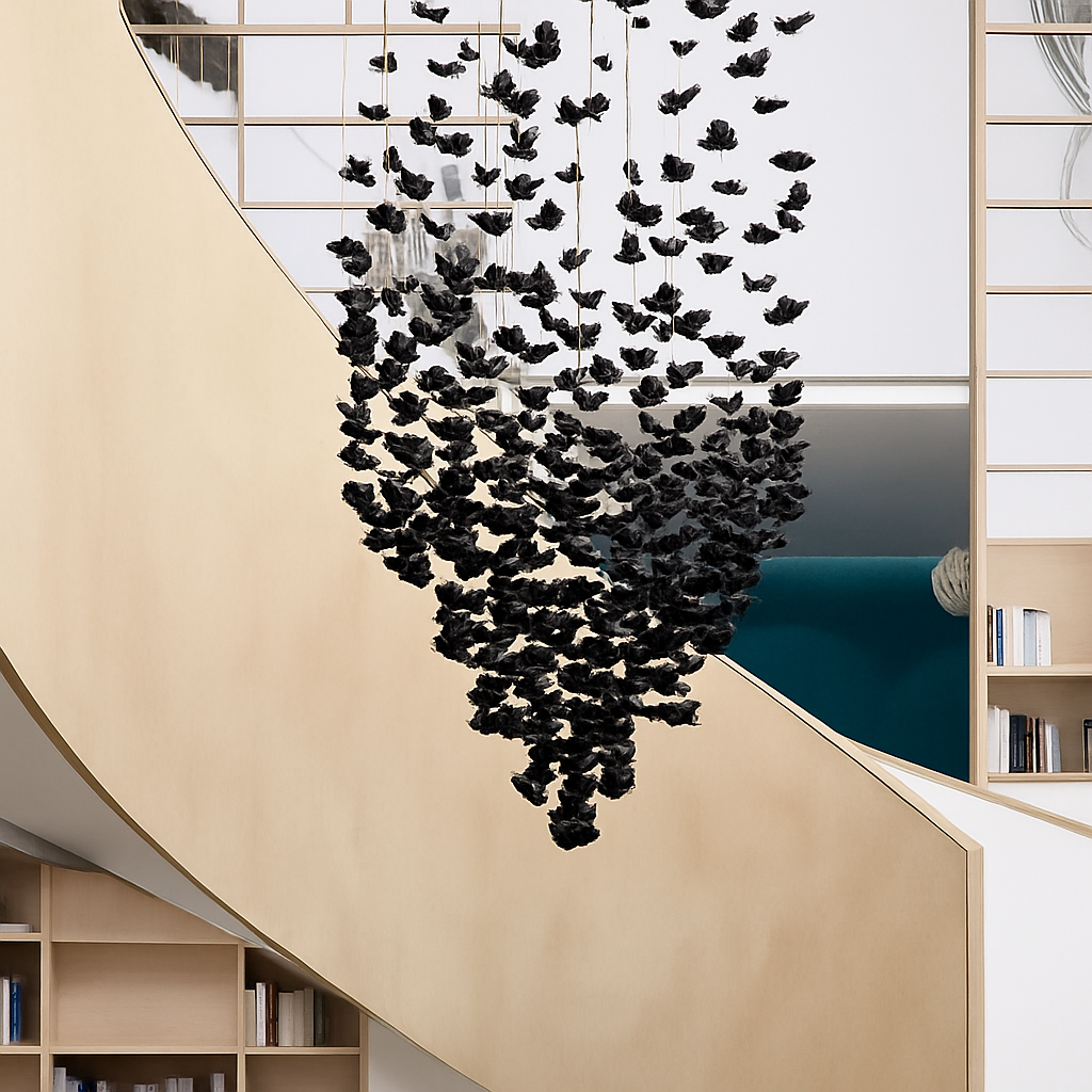 Creative decorative pendant light for hall and staircase