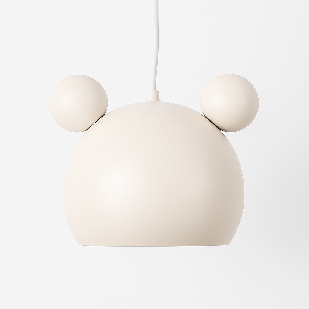 Decorative metal LED pendant light