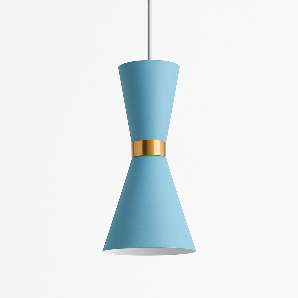LED aluminium designer pendant light Funnel - vue 11 sur 16