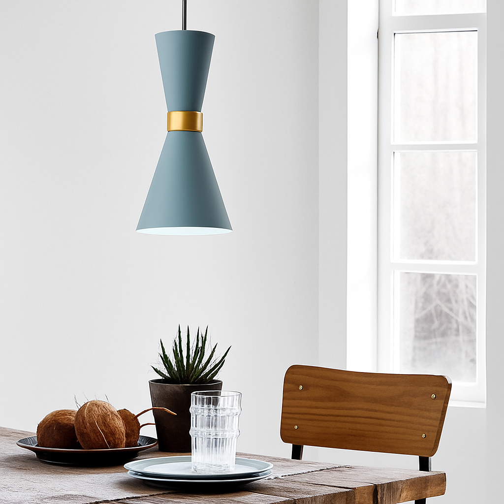 LED aluminium designer pendant light Funnel - vue 13 sur 16