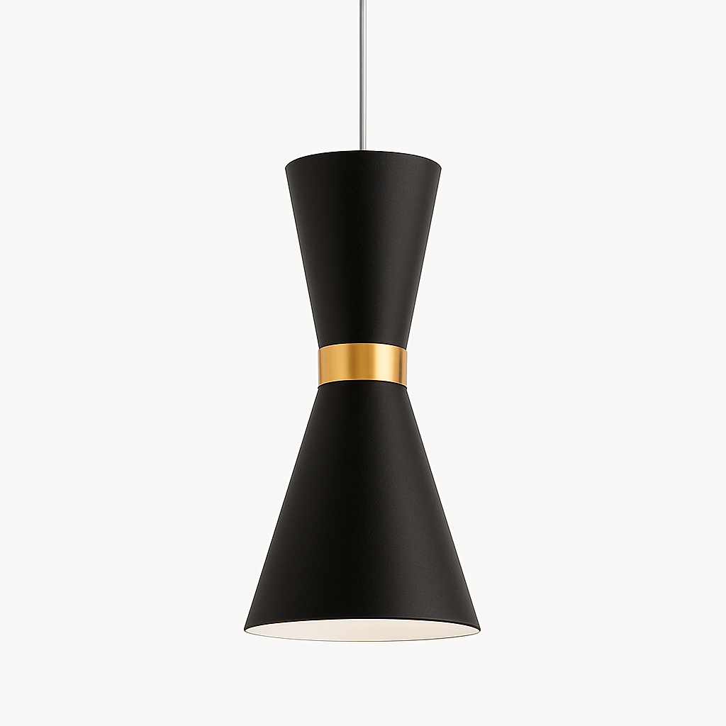 LED aluminium designer pendant light Funnel - vue 14 sur 16