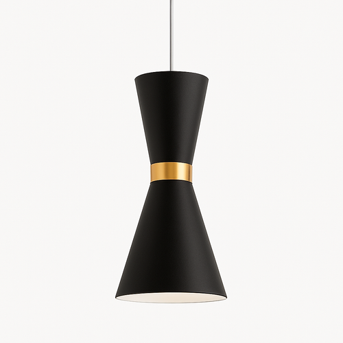 LED aluminium designer pendant light Funnel - vue 15 sur 16