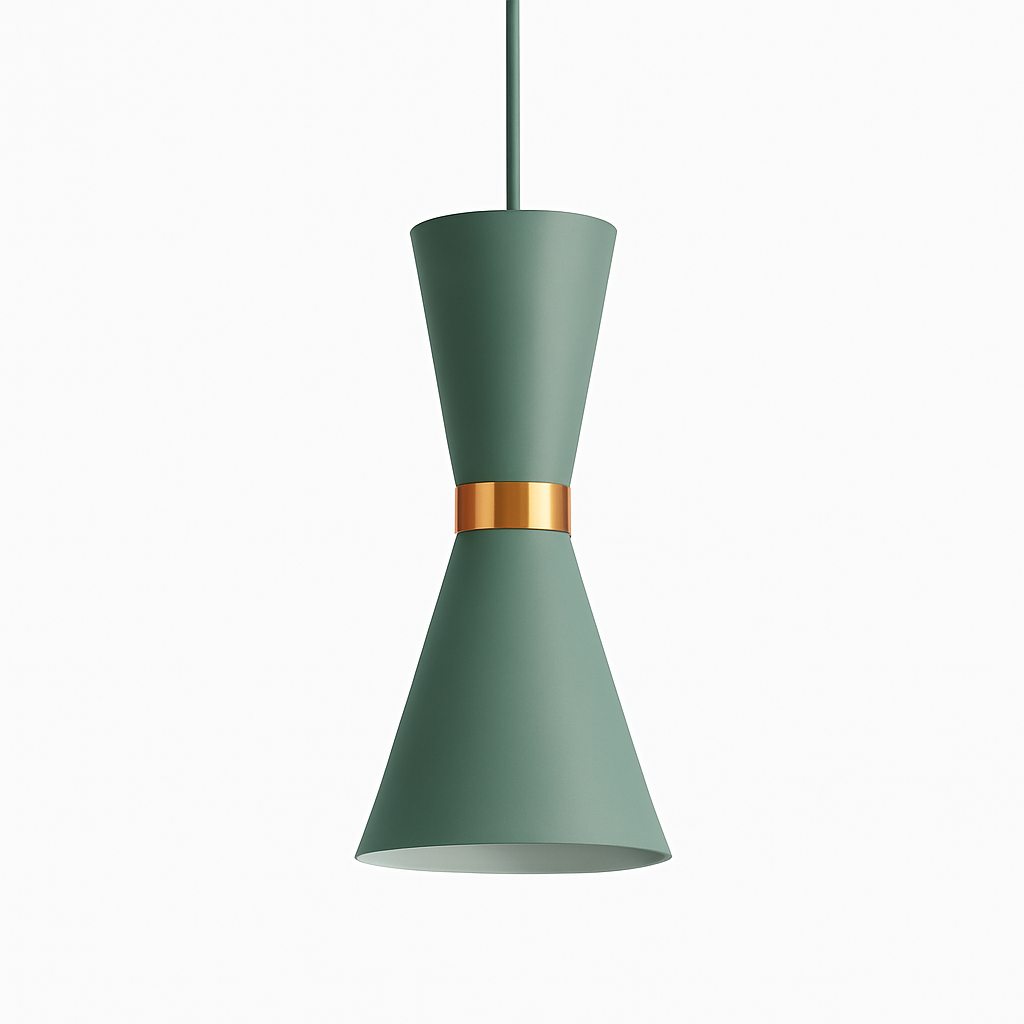 LED aluminium designer pendant light Funnel - vue 16 sur 16