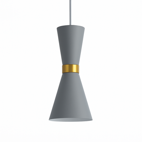 LED aluminium designer pendant light Funnel - vue 4 sur 16