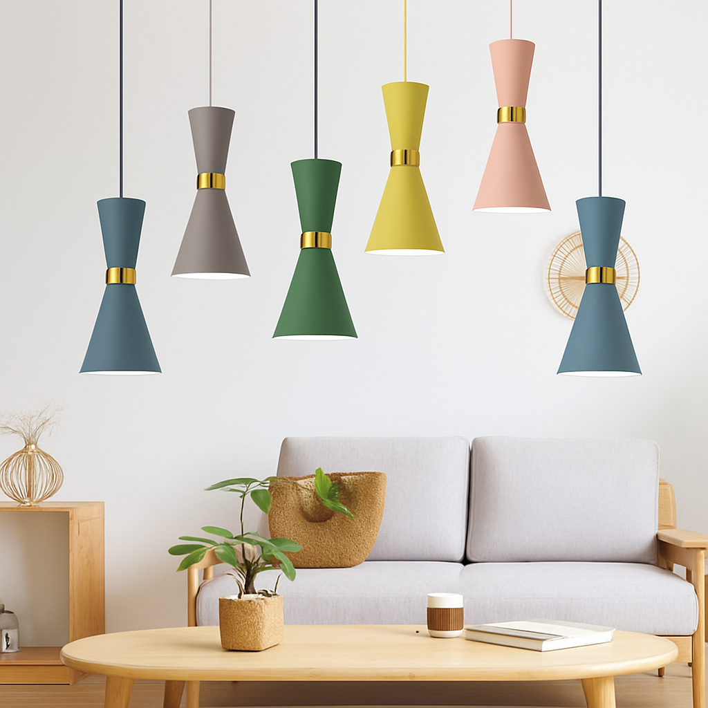 LED aluminium designer pendant light Funnel - vue 4 sur 16