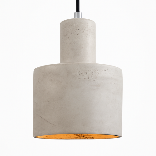 Designer LED cement pendant light (several shapes) - vue 12 sur 11