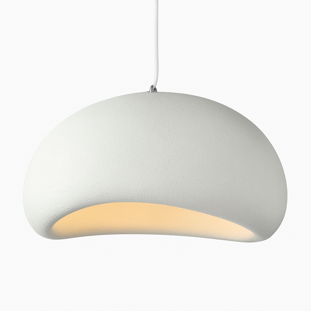 Minimalist designer LED pendant light with original Boaz shape