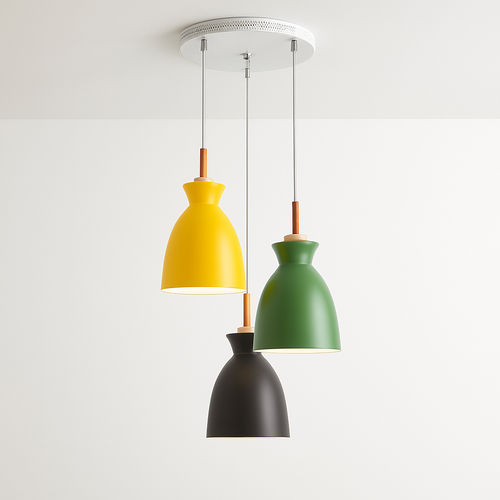 Suspension design moderne à LED de couleur Lampes - vue 19 sur 21