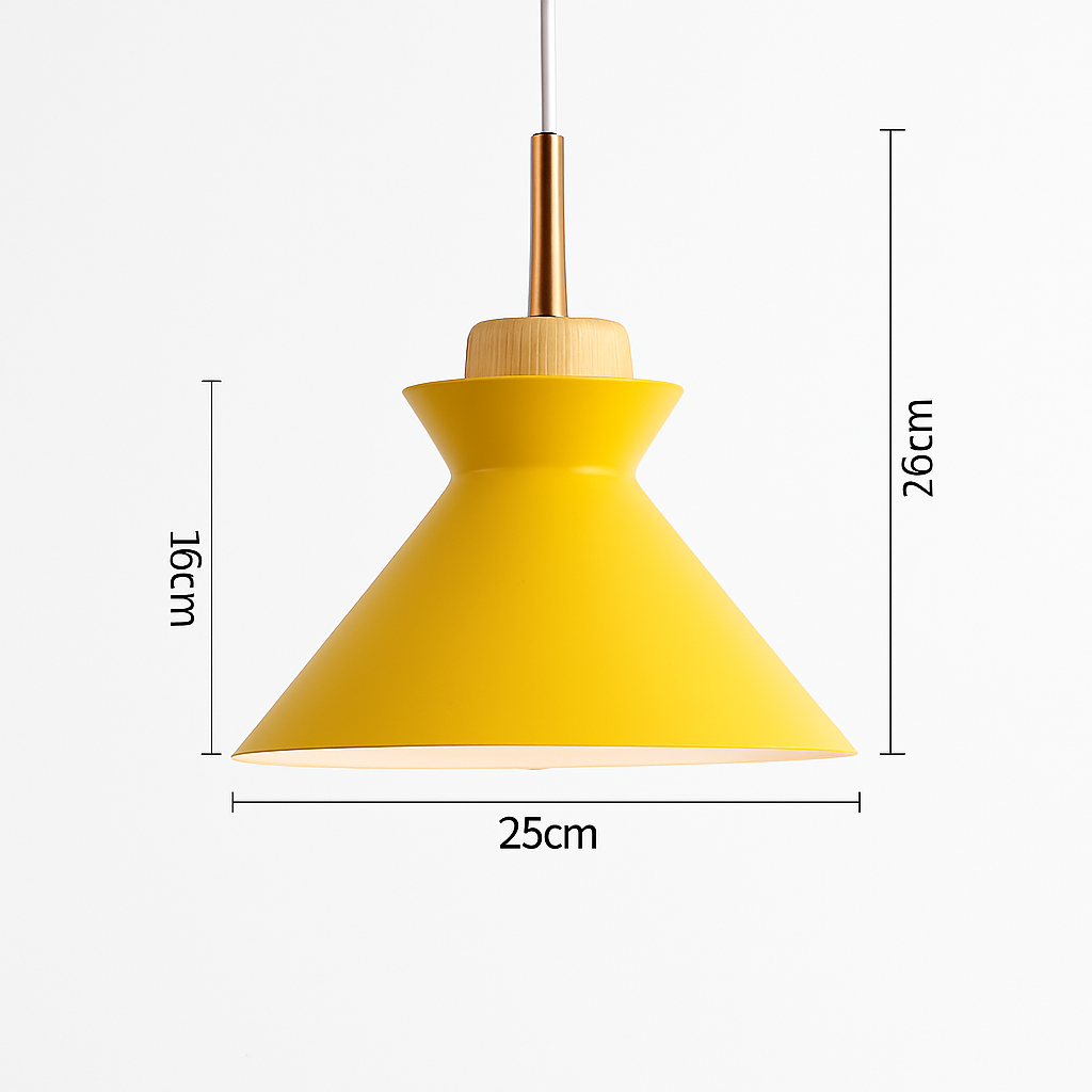 Suspension design moderne à LED de couleur Lampes - vue 3 sur 21