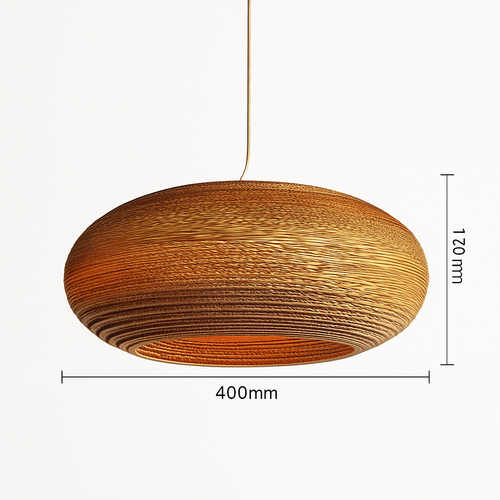 Paper pendant light (various shapes) - vue 13 sur 17