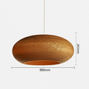 Paper pendant light (various shapes)