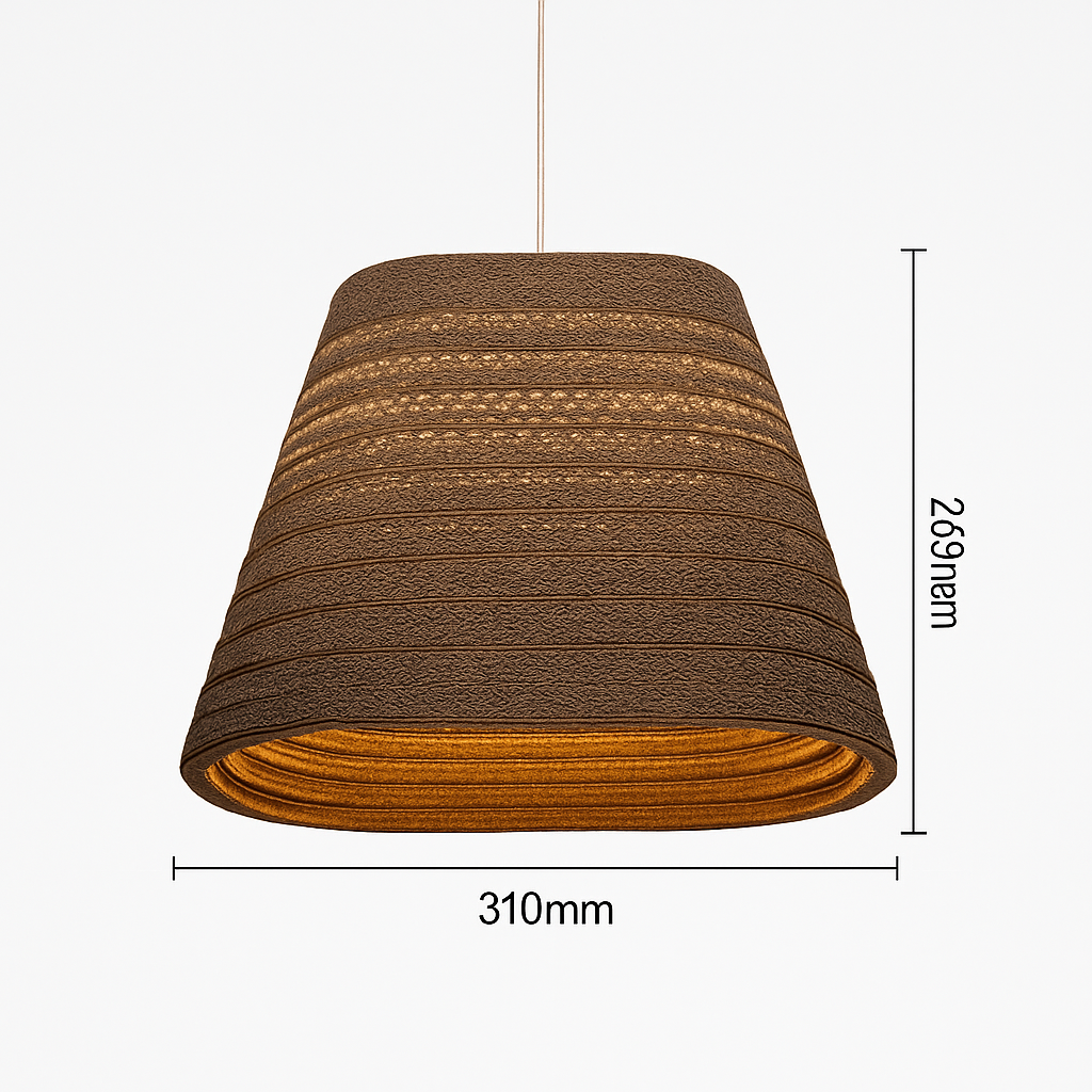 Paper pendant light (various shapes) - vue 14 sur 17