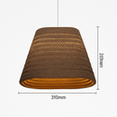 Paper pendant light (various shapes)
