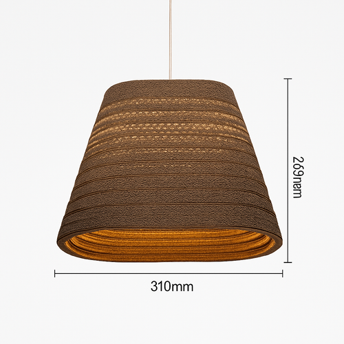 Paper pendant light (various shapes) - vue 15 sur 17