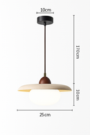 Japanese travertine pendant light