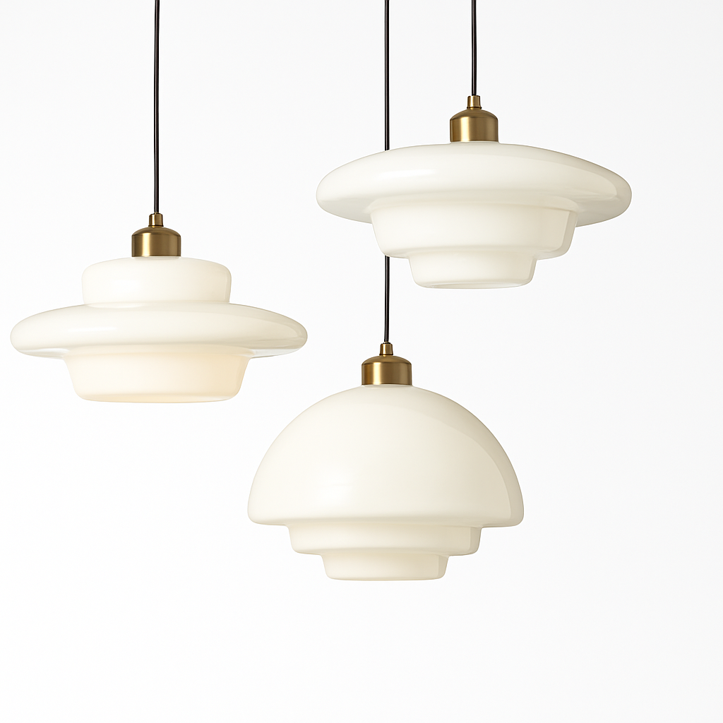 Nordic glass pendant light modern design for an elegant interior