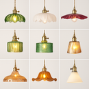 Scandinavian glass pendant light for modern decor