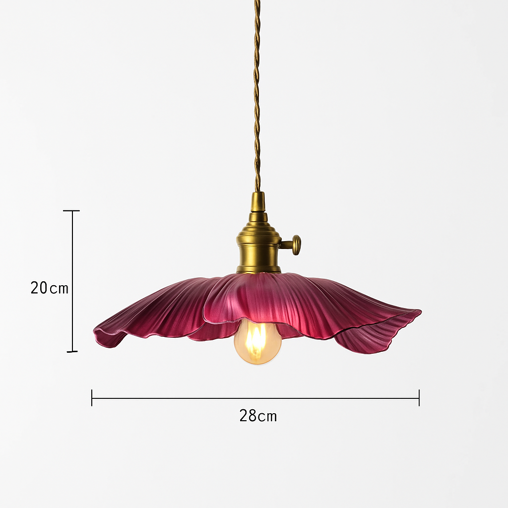 Scandinavian glass pendant light for modern decor - vue 11 sur 23