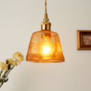 Scandinavian glass pendant light for modern decor