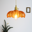 Scandinavian glass pendant light for modern decor