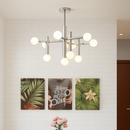 Bauhaus style glass pendant light for modern decor