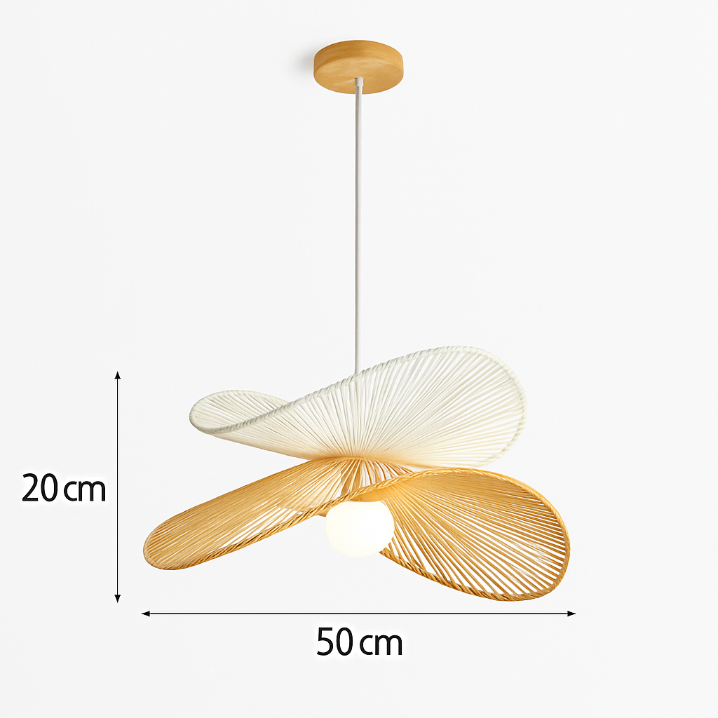 Japanese handmade pendant light