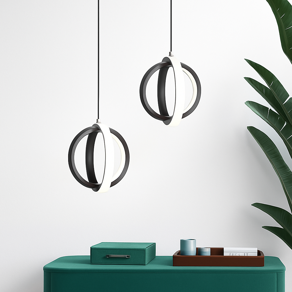 Modern and creative LED pendant light