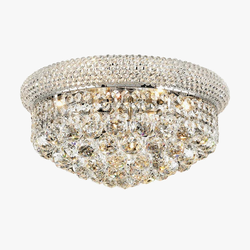 Luxury modern crystal LED pendant light