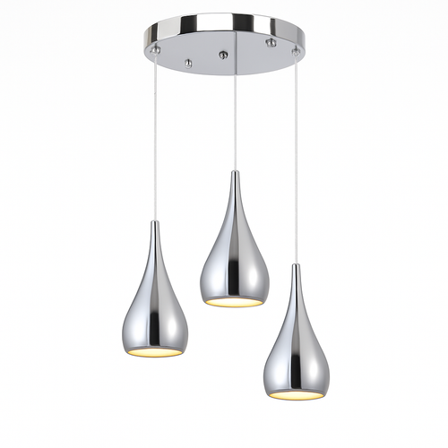 Modern hand LED pendant light - vue 12 sur 18