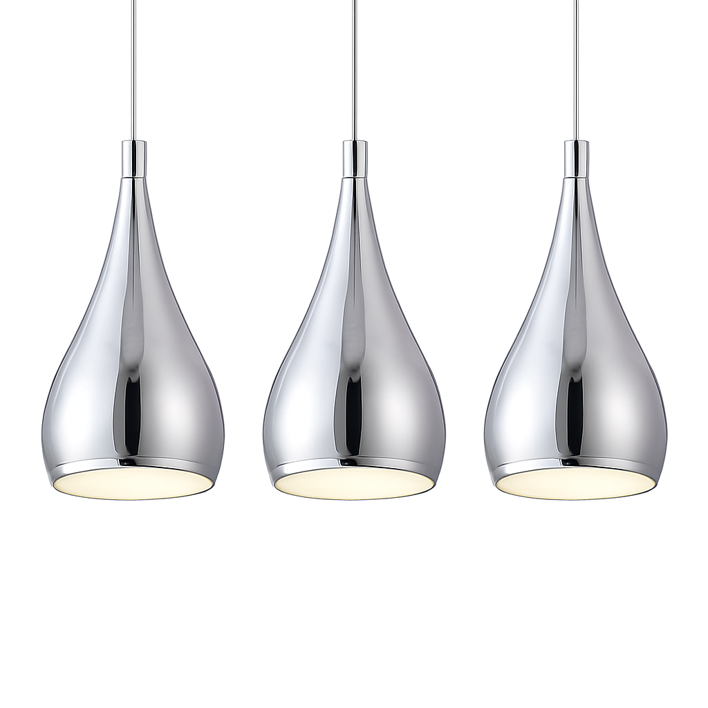Modern hand LED pendant light - vue 12 sur 18
