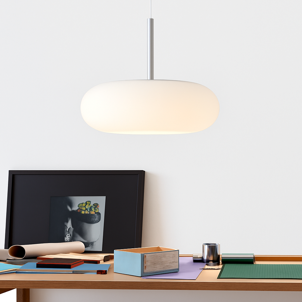 Modern LED pendant light for decorative indoor lighting - vue 6 sur 9