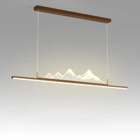 Modern LED pendant light for elegant interior decor