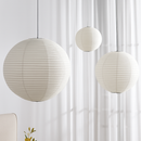 Japanese paper LED sphere pendant light