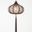 Chinese style fabric LED pendant light
