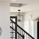 Vintage loft iron birdcage pendant light modern