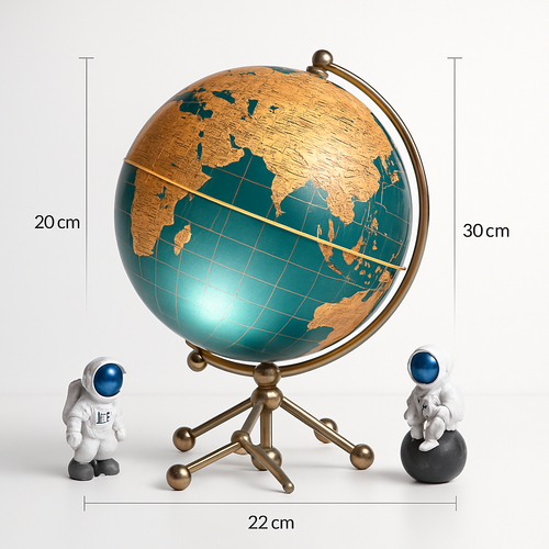 high-end 3d globe light pendant light teacher gift - vue 7 sur 13