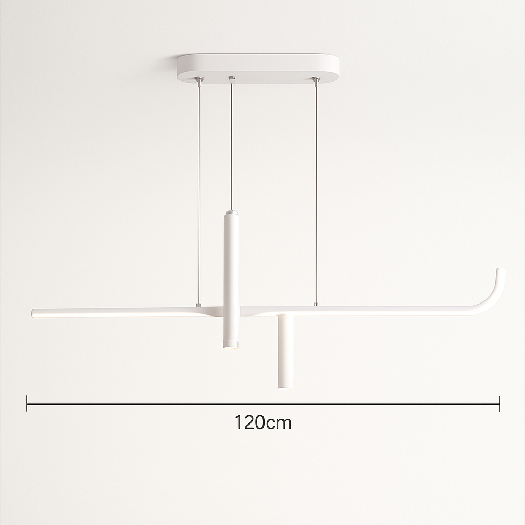 Modern minimalist pendant light for bar and kitchen