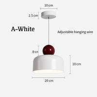 Modern pendant light with long cable for interior decor