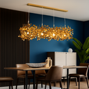 Modern stainless steel pendant light for hotel loft