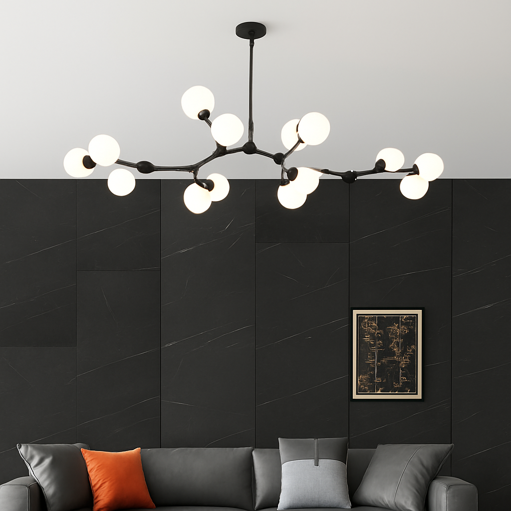 Modern dimmable pendant light for interior decor