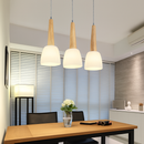 Modern wood pendant light gzmj with LED holder