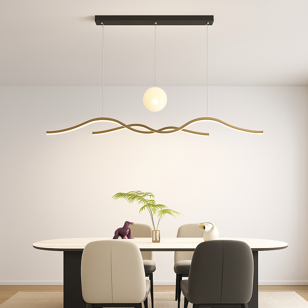 Modern and minimalist pendant lights for restaurants