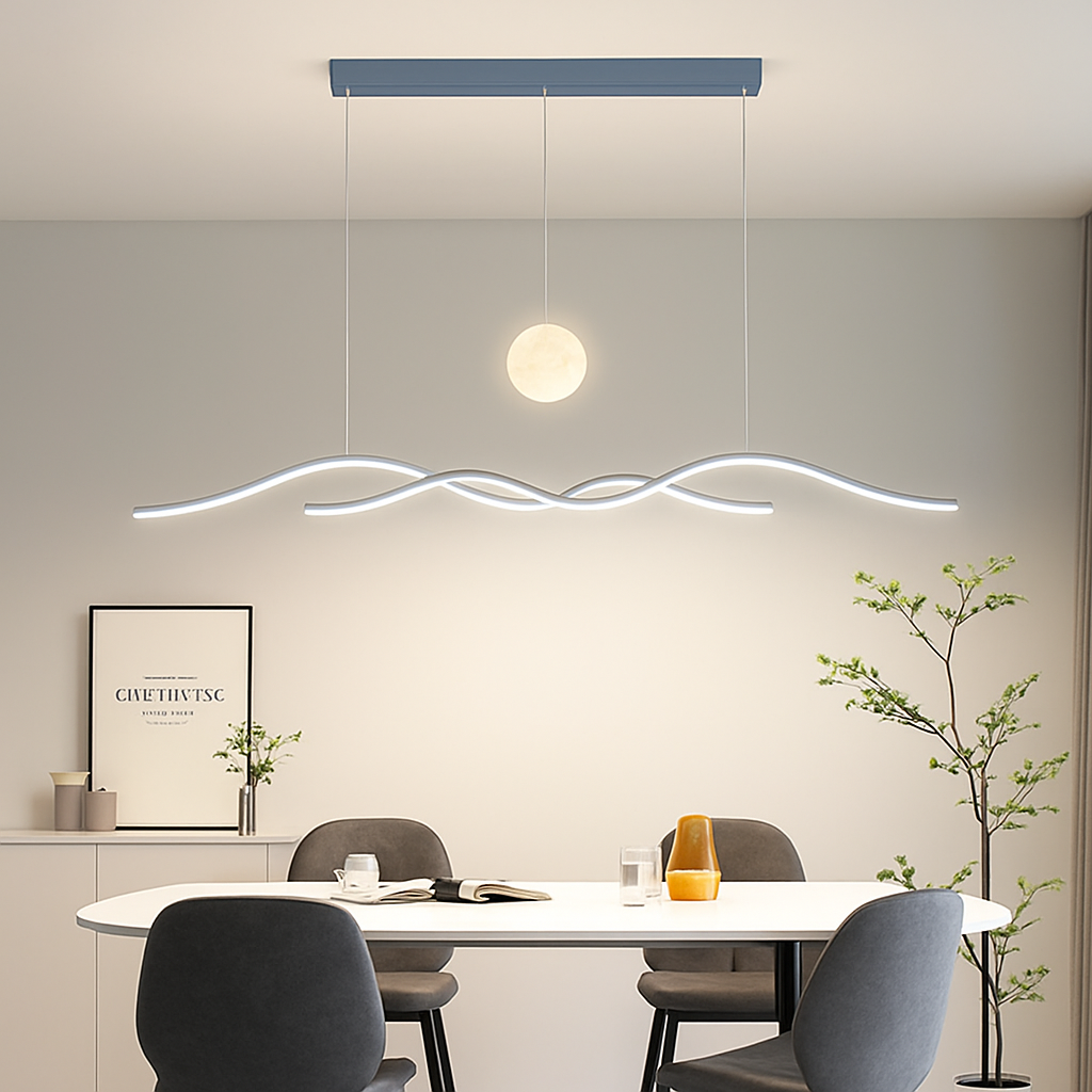 Modern and minimalist pendant lights for restaurants - vue 3 sur 12