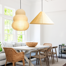 Noguchi rice paper pendant lamp modern style