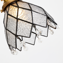 Nordic glass LED pendant light