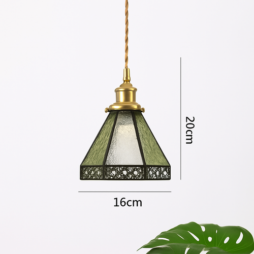 Nordic glass LED pendant light